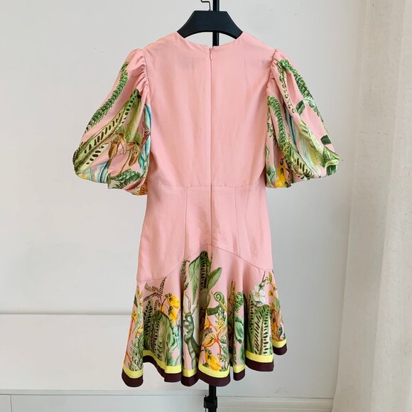 Alémais Papaya linen-blend minidress - Picture 14 of 16